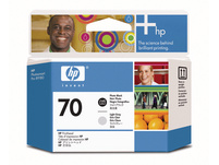 HP 70 Tête d'impression noir+ gris clair