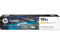 HP Tintenpatrone 981A yellow