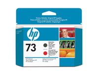 HP 73 Tête d'impression noir mat + rouge