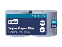 TORK Premium Papier d’essuyage Maxi 2 couches, bleu, 2 pcs.