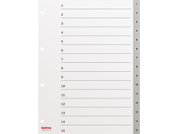 KOLMA Zahlenregister Superstrong 1 - 15