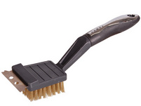 EDI CLEAN Grillbürste mit Metallschaber