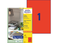 AVERY ZWECKFORM 3459 Etiketten, 105 x 148 mm, 100 Blatt