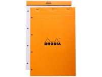 RHODIA Bloc notes orange 210x318mm