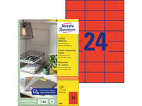 AVERY ZWECKFORM 3448 Etiketten, 70 × 37 mm, 100 Blatt