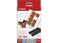 CANON Farbtinte/Kleberset 8,6x5,4cm