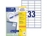 AVERY ZWECKFORM 3421 Etiketten, 70 x 25.4 mm, 100 Blatt