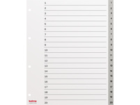 KOLMA Zahlenregister Superstrong XL 1 - 20