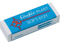 LÄUFER Radierer Plast Soft - 0121
