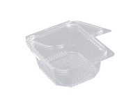 Menüschale Optipack rechteckig 1'000 ml, 400 Stück