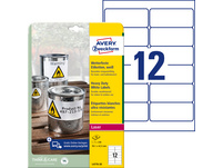 AVERY ZWECKFORM L4776-20 Etiketten, 99.1 x 42.3 mm, 20 Blatt