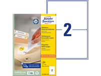 AVERY ZWECKFORM L4734REV-100 Etiketten, 199.6 x 143.5 mm, 100 Blatt
