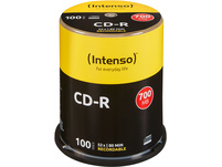 INTENSO CD-R Cake Box 80MIN/700MB - 100 pcs.
