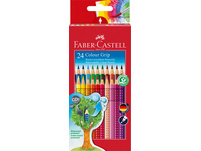 FABER-CASTELL Crayons de couleur GRIP