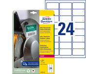 AVERY ZWECKFORM L7912-10 Étiquettes, 63.5 x 33.9 mm, 10 feuilles