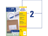 AVERY ZWECKFORM 3655 Etiketten, 210 x 148 mm, 100 Blatt