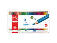 CARAN D'ACHE Crayon de couleur Fancolor 40 couleurs