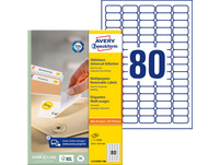 AVERY ZWECKFORM L4732REV-100 Etiketten, 35.6 x 16.9 mm, 100 Blatt