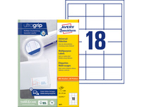 AVERY ZWECKFORM 3671 Etiketten, 64 x 45 mm, 100 Blatt
