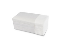 FOCUS Essuie-mains en papier Premium pliage Z, 3 couches, blanc
