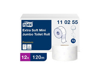 TORK WC-Papier Premium Jumbo Mini 3-lagig, 12 Rollen