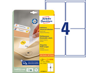 AVERY ZWECKFORM L4733REV-25 Etiketten, 99.1 x 139 mm, 25 + 5 Blatt
