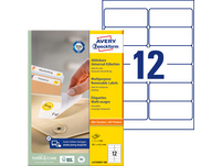 AVERY ZWECKFORM L4743REV-100 Etiketten, 99.1 x 42.3 mm, 100 Blatt