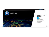HP 658X Cartouche toner cyan
