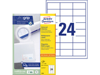 AVERY ZWECKFORM 3658 Etiketten, 64.6 x 33.8 mm, 100 Blatt