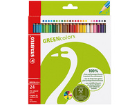 STABILO Crayon de couleur Greencolors 24 couleurs