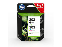HP 303 Tintenpatronen Combopack BK/tri-color
