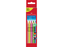 FABER-CASTELL Crayon de couleur Jumbo Grip