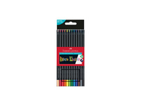 FABER-CASTELL Crayon de couleur Black 12 pcs.