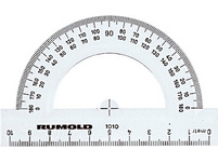 RUMOLD Graphomètre 10 cm - 180°