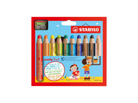 STABILO Crayon couleur Woody 3 in 1 - 10 pcs.