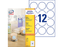 AVERY ZWECKFORM L3416-100 Etiketten, ø 60 mm, 100 Blatt
