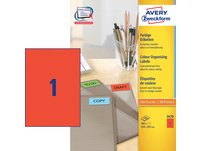 AVERY ZWECKFORM 3470 Etiketten A4, 100 Blatt