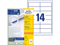 AVERY ZWECKFORM 3678 Etiketten A4, 97 x 37 mm, 100 Blatt