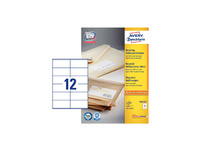 AVERY ZWECKFORM LR3424 Etiketten, 105 x 48 mm, 100 Blatt