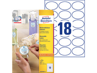 AVERY ZWECKFORM L6024REV-25 Etiketten, 63.5 x 42.3 mm, 25 Blatt