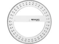 WESTCOTT Kreis-Winkelmesser 15cm