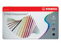 STABILO Crayon de couleur aquacolor 2.8 mm - 36 pcs.