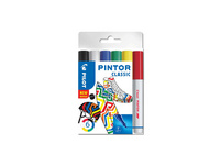 PILOT Marker Set Pintor 0.7mm 6 Farben