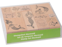 HEYDA Stempel-Set Mermaid 12x10x3cm