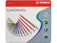 STABILO CarbOthello crayon pastel 24 couleurs