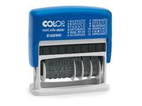 COLOP S 120WD D07 Mehrtextstempel 41 x 4 mm - IT