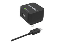 DigiPower Adaptateur secteur USB avec câble micro USB