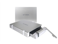 Boîtier de disque dur ICY Dock avec tiroir amovible et 1x eSata, 1x port USB2