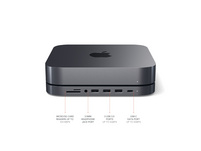 Satechi USB-C Support & Hub en aluminium pour Mac Mini