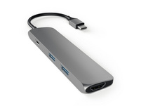 Satechi Slim Adaptateur Multiport USB-C en aluminium
